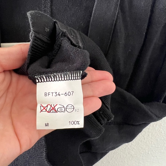 VTG Burberry Golf Made Grey Blue Sleeveless Sweater Vest Extra Fine Merino Wool - Picture 5 of 6